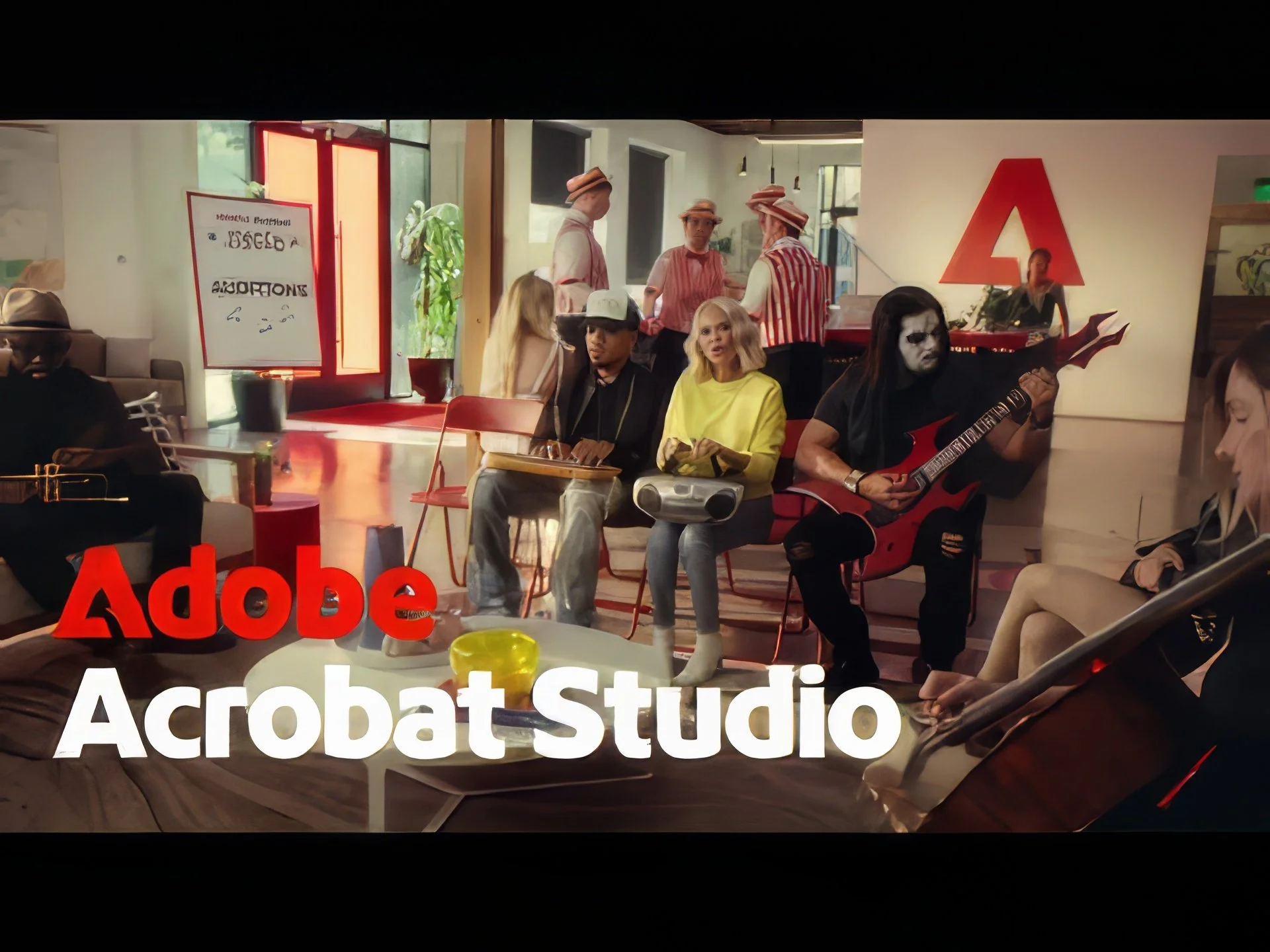 Adobe Acrobat × Chance The Rapper key art